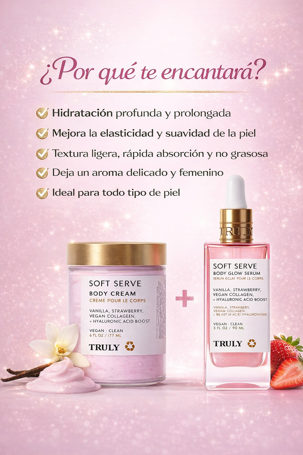 ✨ Serum + Crema Corporal Hidratante 2x1